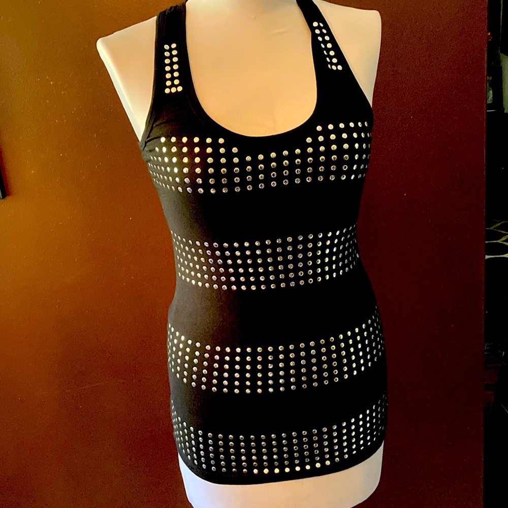 Black Racerback Tank